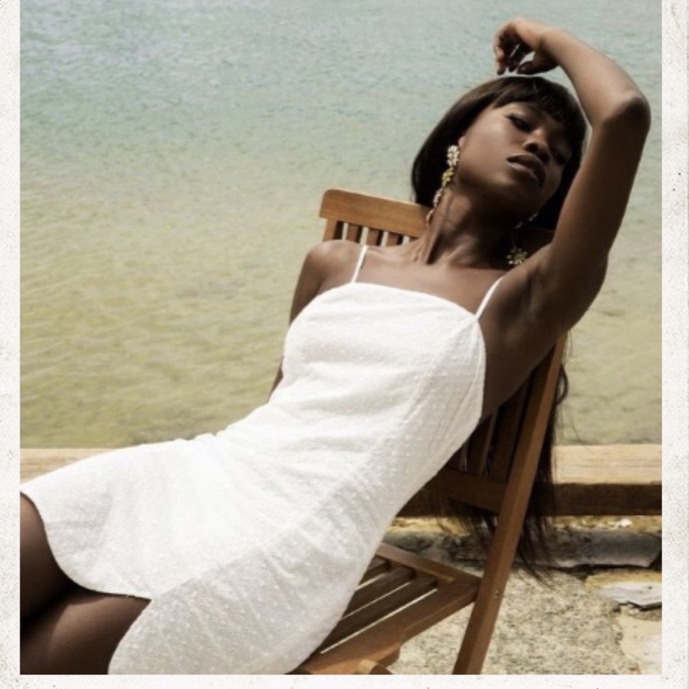Ezili white sun dress